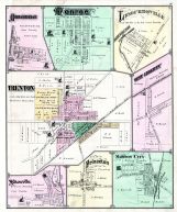 Amanda, Monroe, Lesourdsville, Trenton, West Liberty, Miltonville, Princeton, Madison City, Butler County 1875